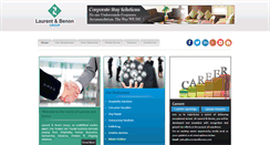 Desktop Screenshot of laurentandbenon.com